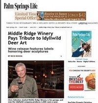 We are the cover article in Palm Springs Life
